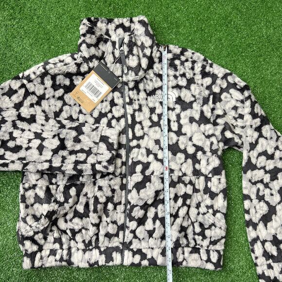 The North Face Full Zip Jacket Sz XL 18 Girls Printed Osolita Leopard Print - Picture 5 of 11